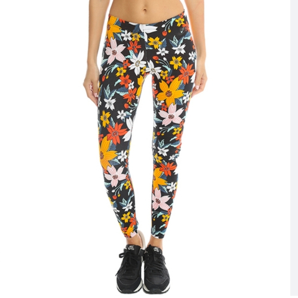 Nike Floral Print Leggings Sz S